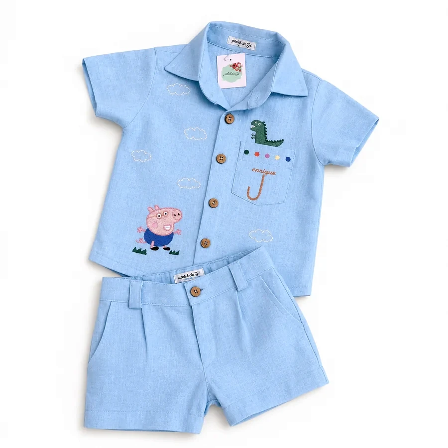 Conjunto Peppa Pig, frente