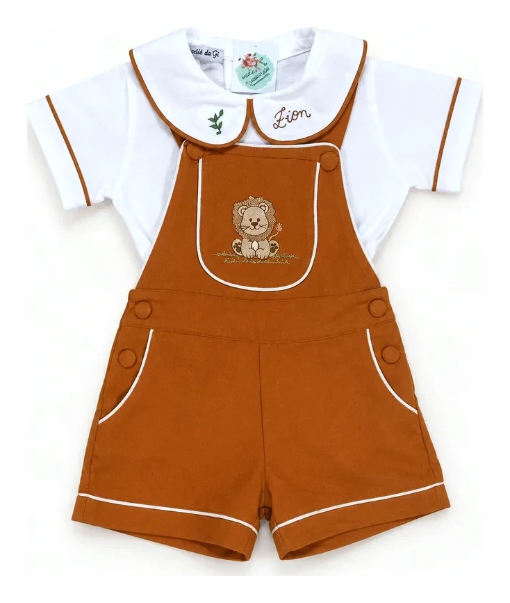 Camisa Social e Body Gola Redonda