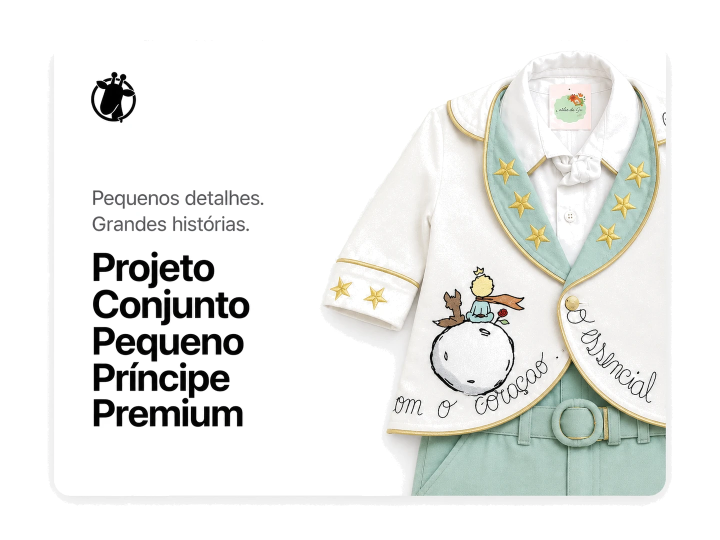 Conjunto Pequeno Príncipe Premium