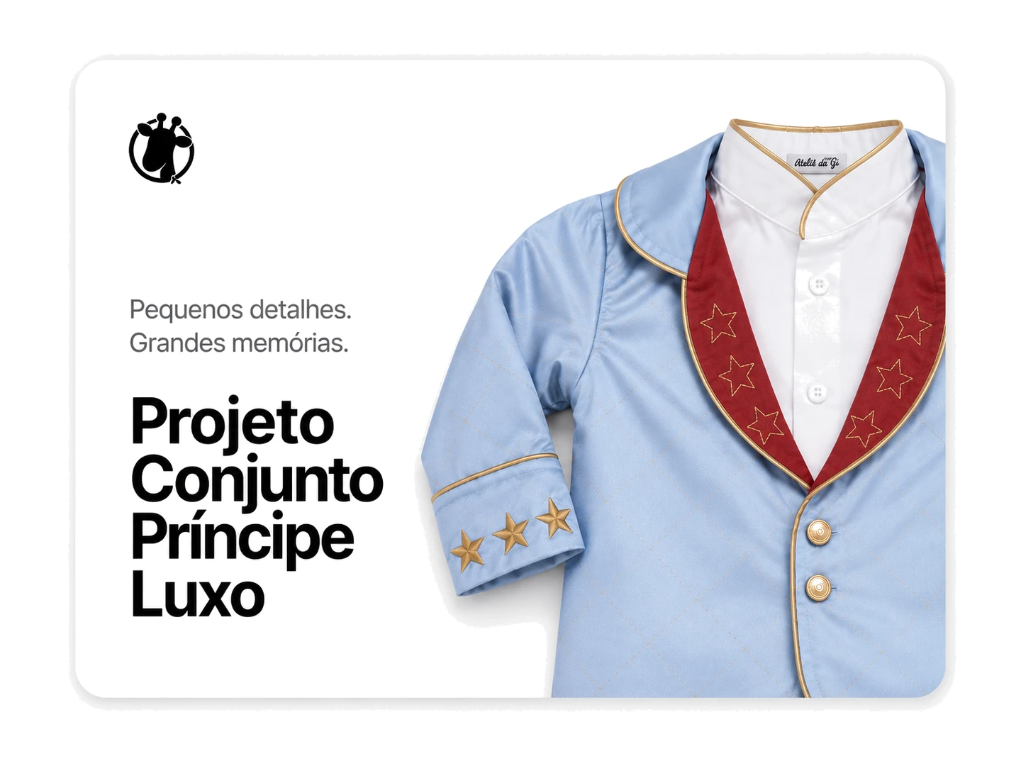 Conjunto Príncipe Luxo