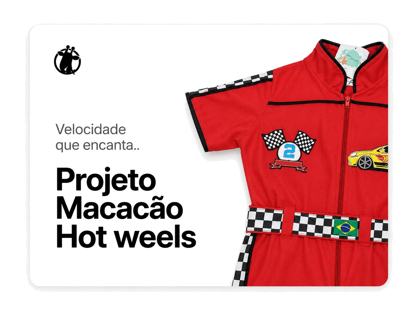 Macacão Hot Wheels