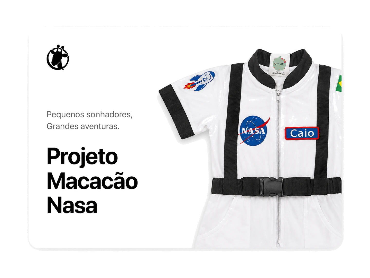 Macacão NASA