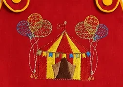 Bordados do circo