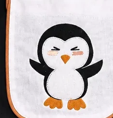 Pinguim em aplicação