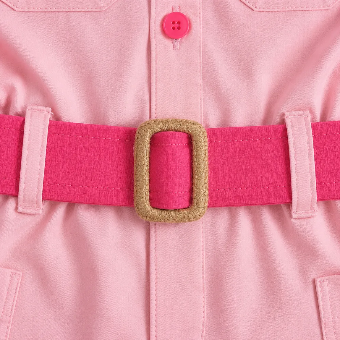 Cinto pink de contraste