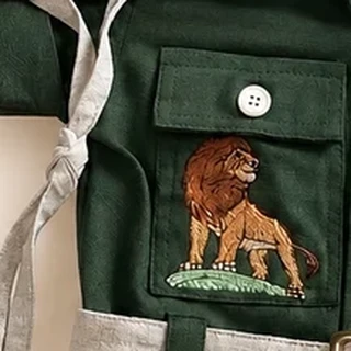 Bordados exclusivos do Rei Leão