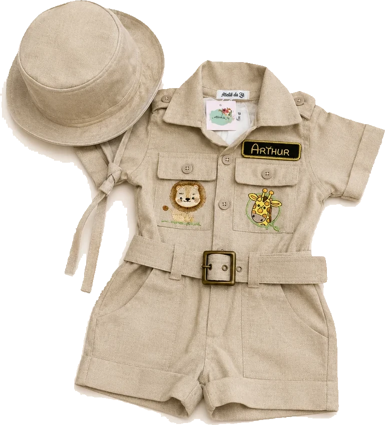 Macacão Safari