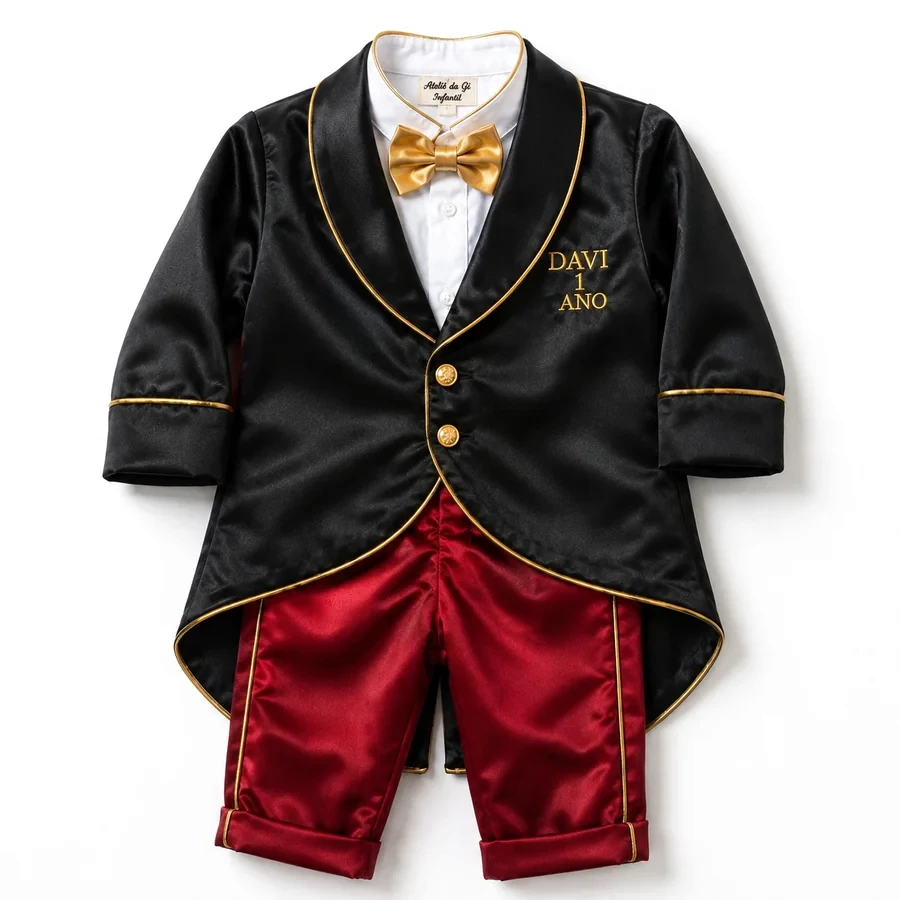 Conjunto Mickey Luxo completo, visto de frente