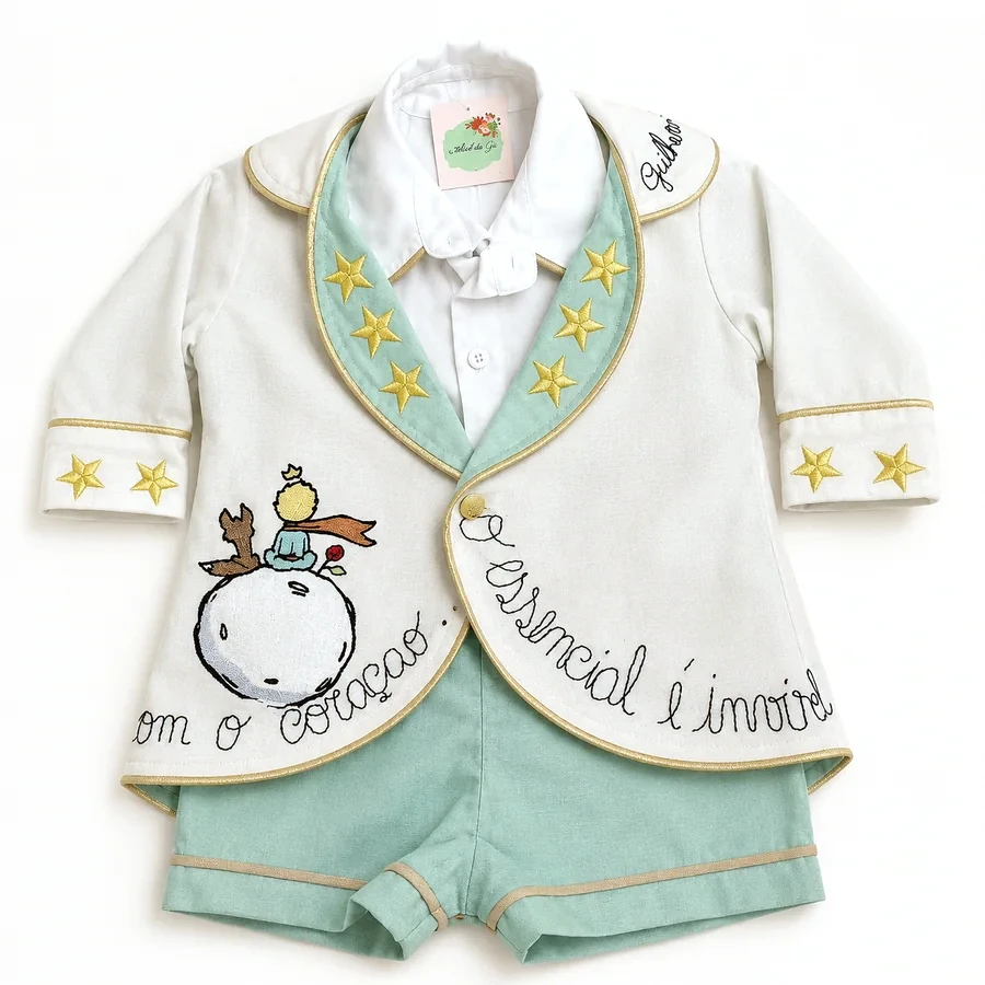 Conjunto Pequeno Príncipe Premium, frente