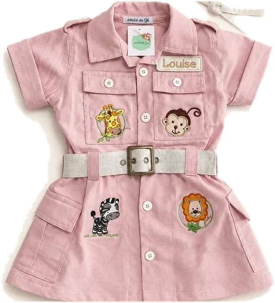 Vestido Safari